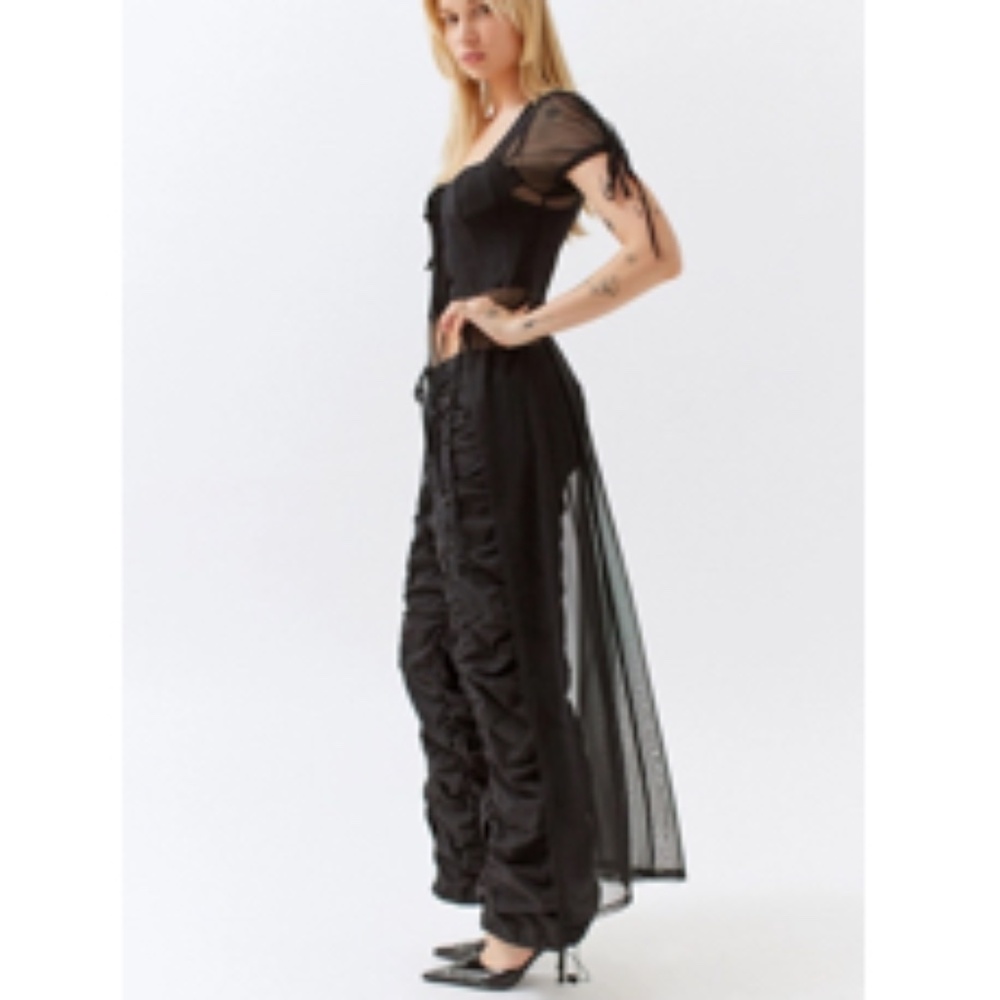 NWOT Mesh Corset Robe by Urban Outfitters